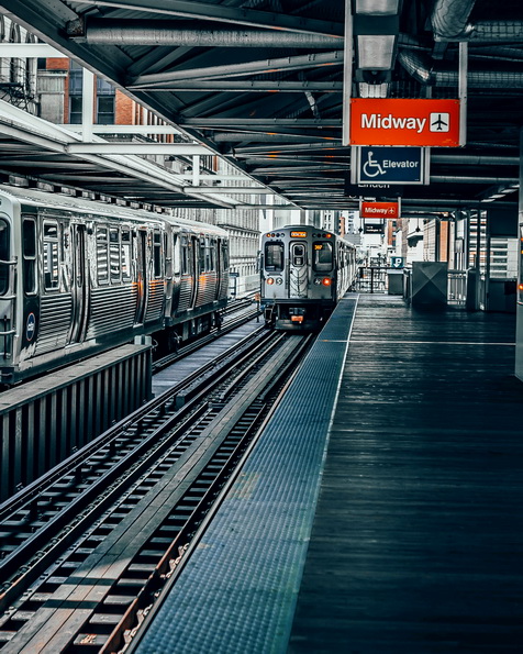 America Today Cover: Chicago 'L' Rapid Transit System