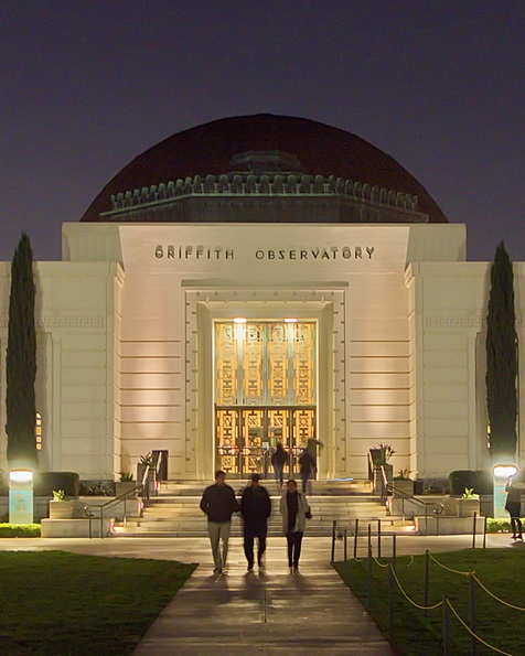 Griffith Observatory in Los Angeles, California